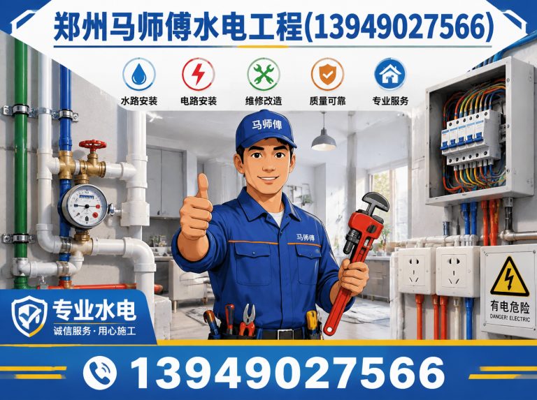 新郑市郑州水电改造展示图
